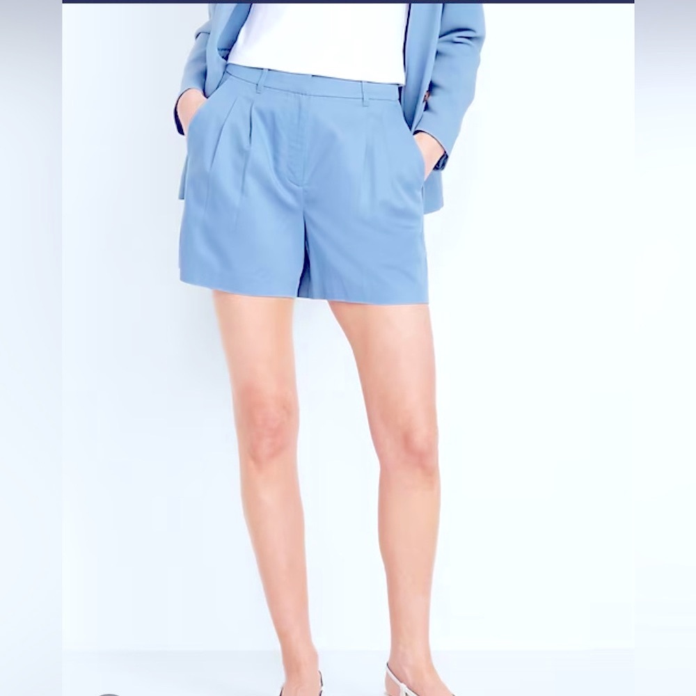 Old Navy Blue Bermuda Shorts Casual Lightweight